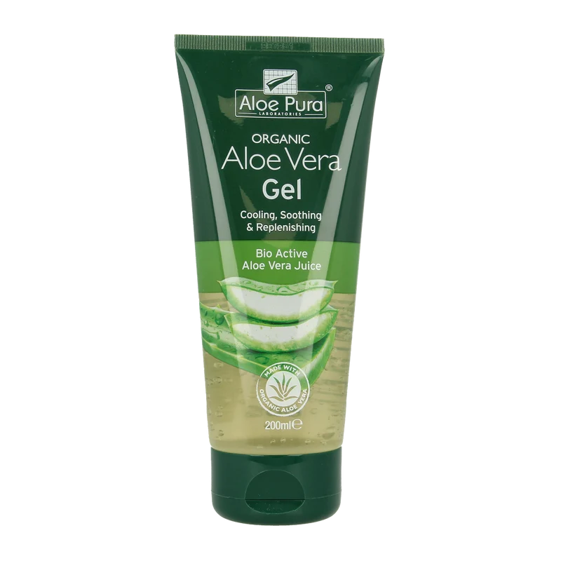 Optima Aloe pura aloe vera gel organic original 200.00 Milliliter
