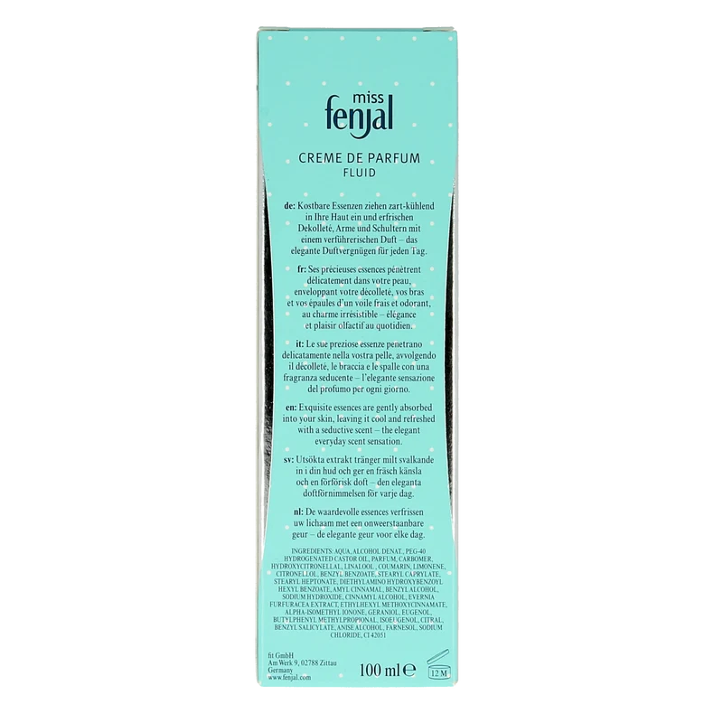 Fenjal Creme de parfum classic 100.00 Milliliter