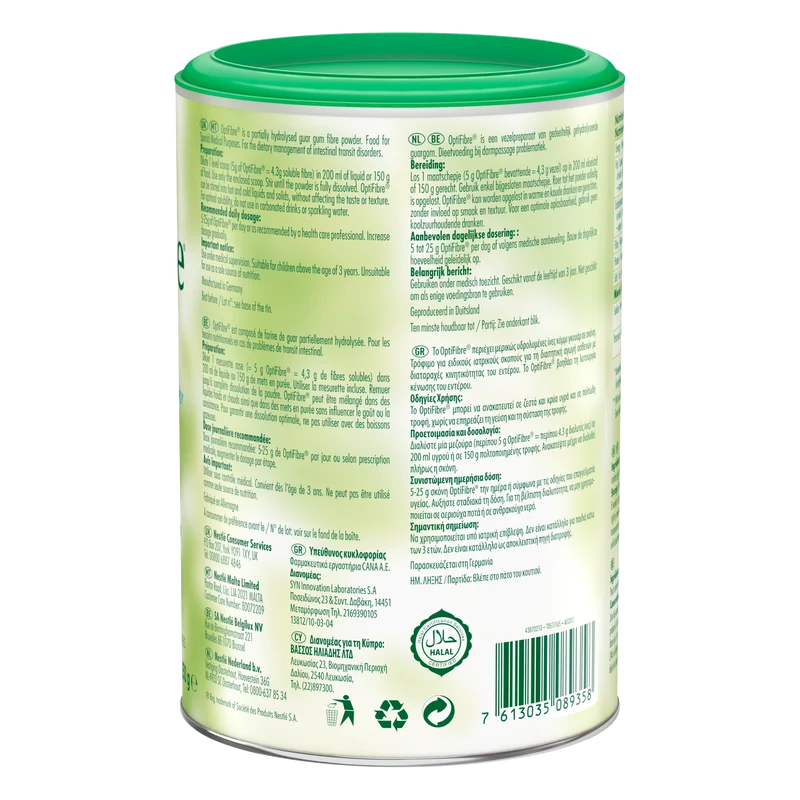 Nestle Health Optifibre neutraal 250.00 Gram