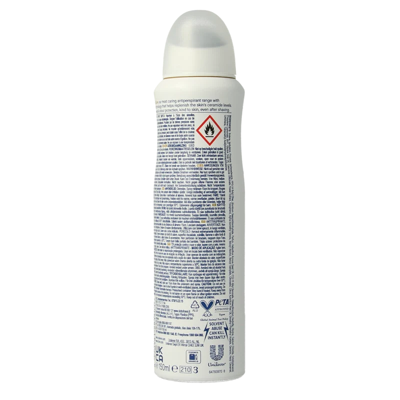 Dove Deodorant spray advanced acai & waterlily 150.00 Milliliter