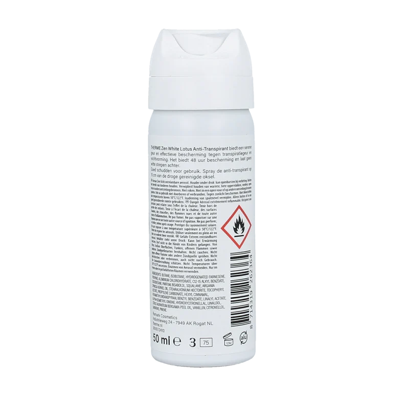Therme Zen white lotus anti-transpirant 50.00 Milliliter