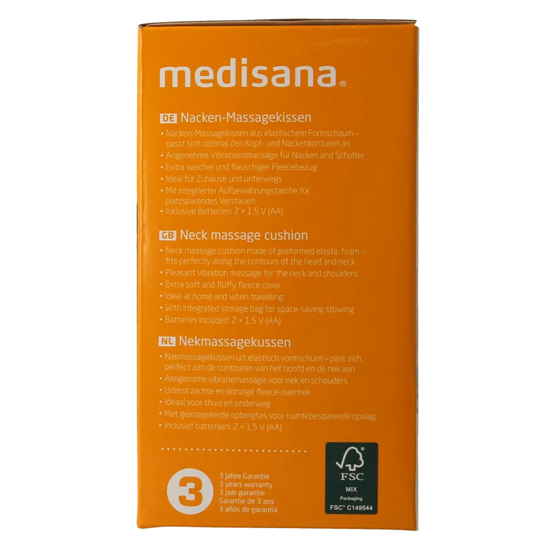Medisana Nekmassagekussen NM870 1.00 Stuks