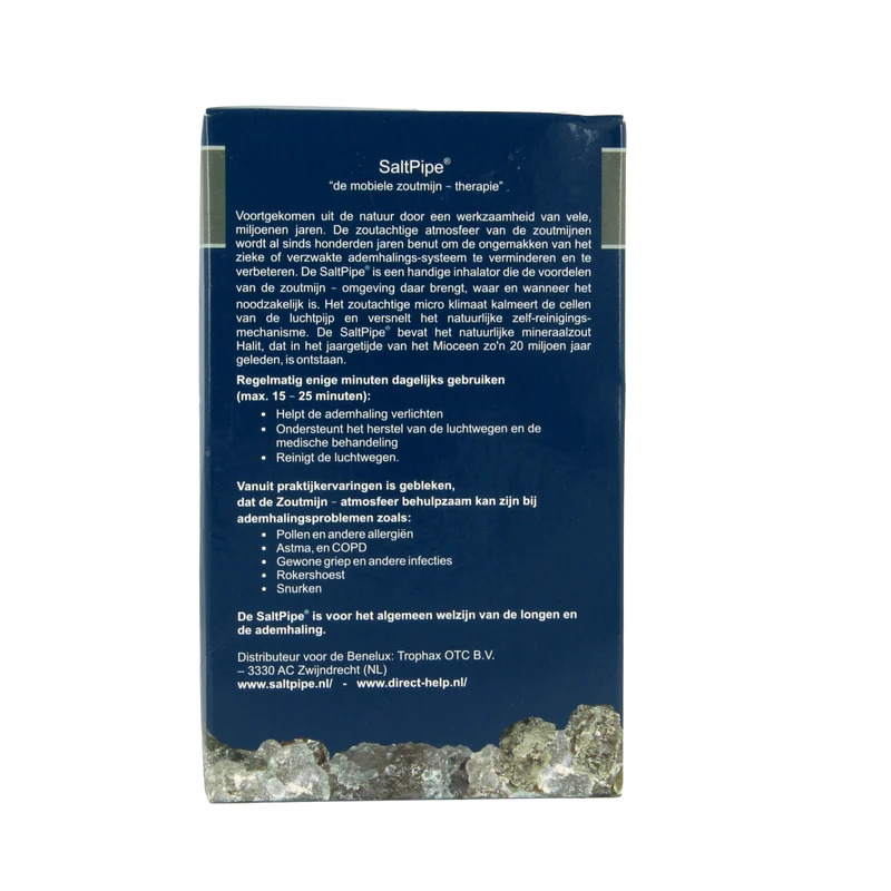 Saltpipe Classic zout inhalator 60.00 Gram