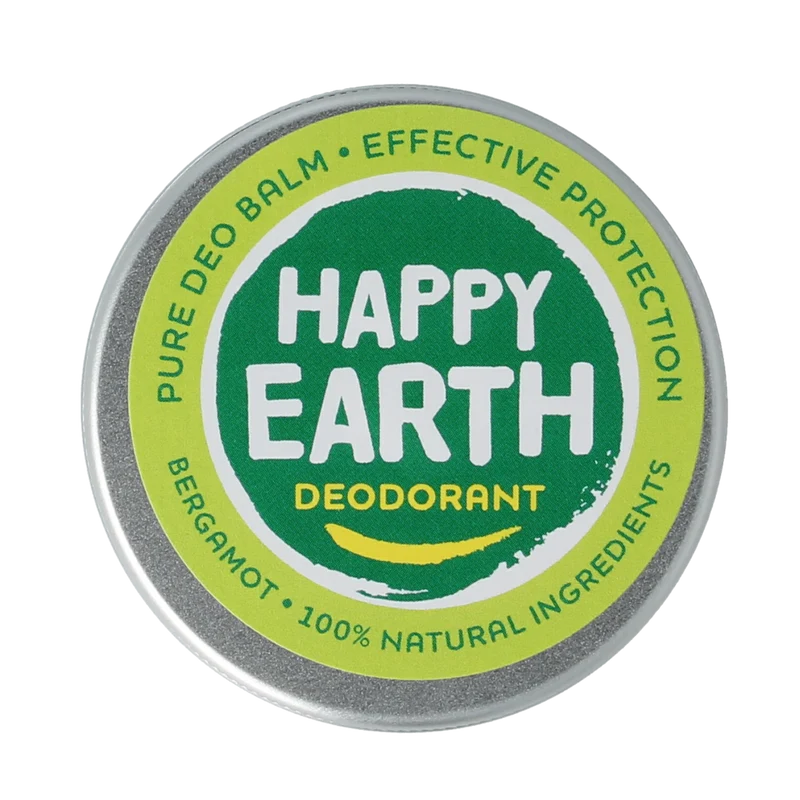 Happy Earth Pure deodorant balm bergamot 45.00 Gram