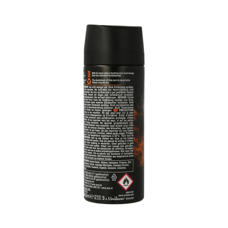 AXE Deodorant bodyspray kenobi copper santal 150.00 Milliliter