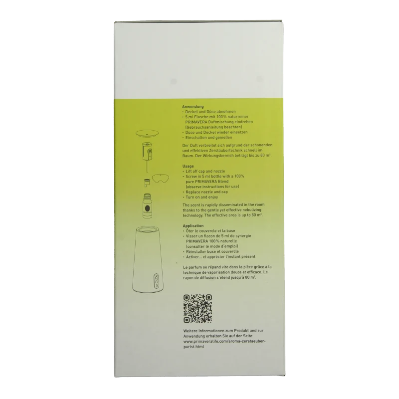 Primavera Aroma diffuser purist 1 Stuks