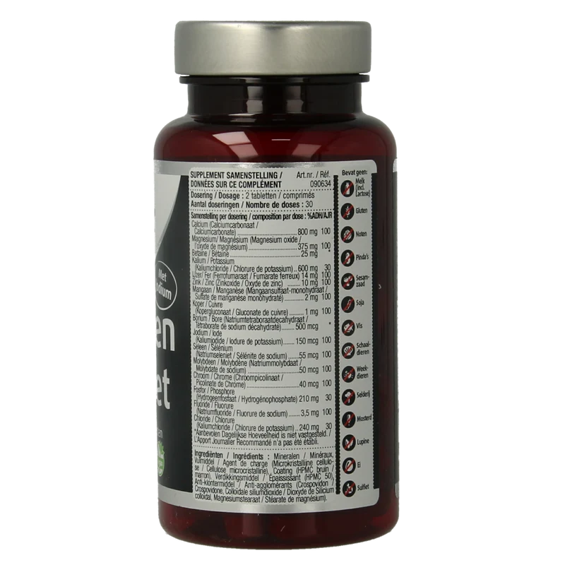 Lucovitaal Mineralen compleet 60.00 Tabletten