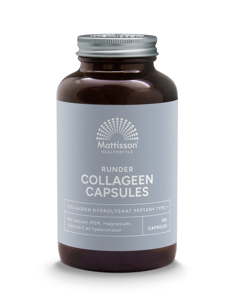Mattisson Runder collageen peptan type 1 180.00 Capsules