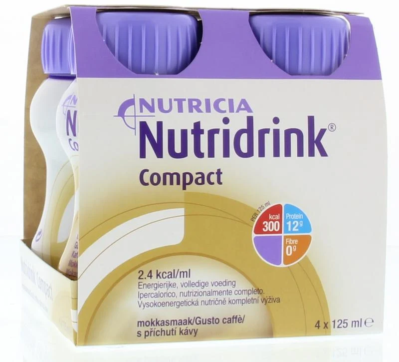 Nutridrink Compact mokka 125ml 4.00 Stuks