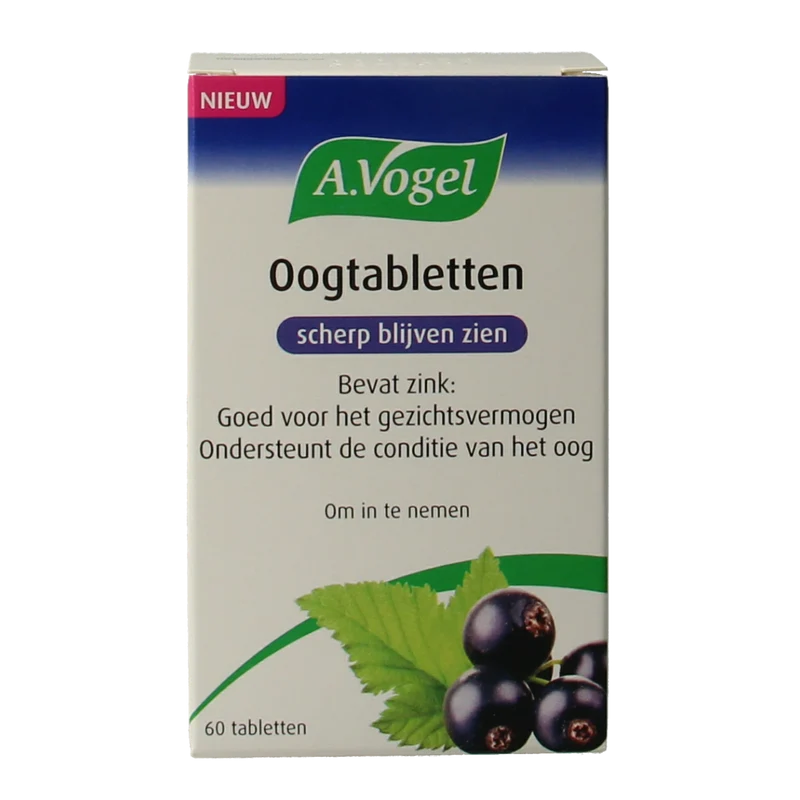 A Vogel Oogtabletten 60.00 Tabletten
