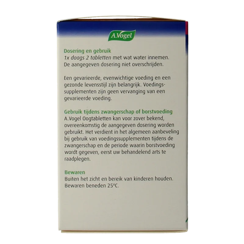 A Vogel Oogtabletten 60.00 Tabletten