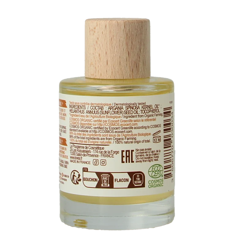 Lovea Argan oil organic regeneration 50.00 Milliliter