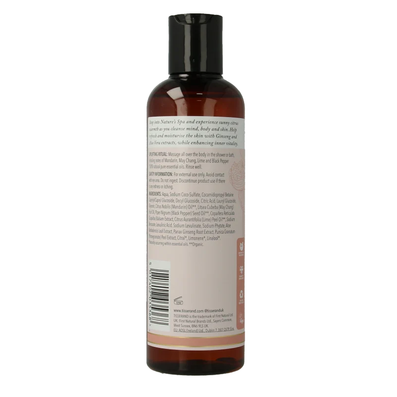 Tisserand Bodywash mandarijn & may chang 250 Milliliter