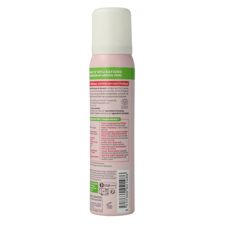 So Bio Etic Deospray women almond 100.00 Milliliter