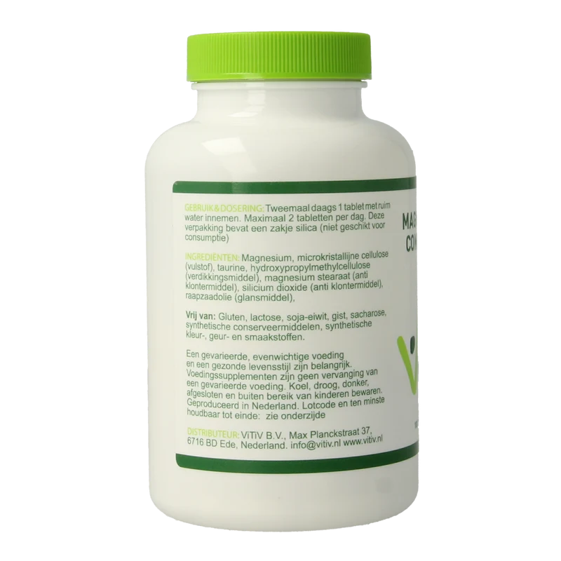 Vitiv Magnesium compleet met taurine 100 Tabletten