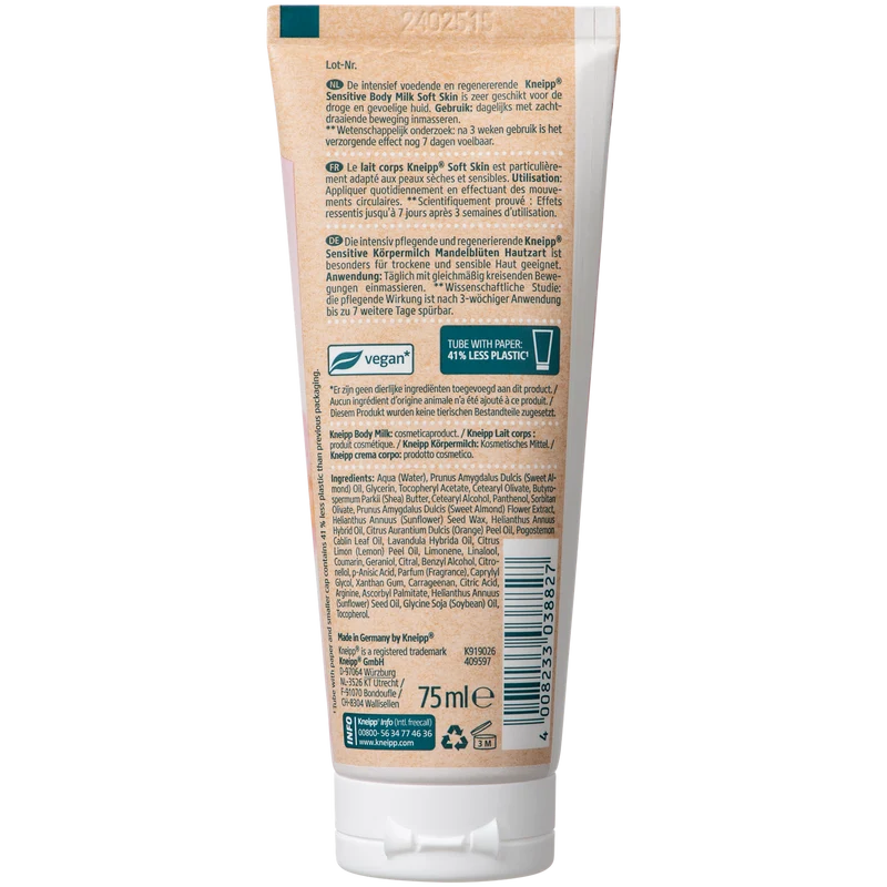 Kneipp Mini Body Milk Soft Skin 75.00 Milliliter