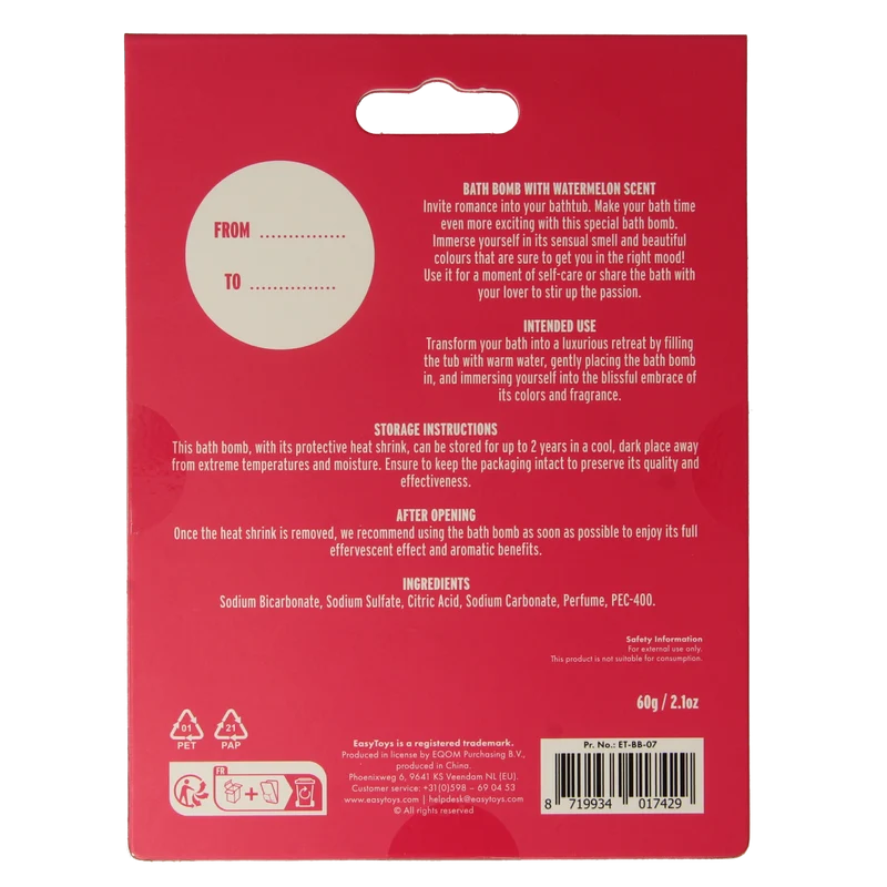 EasyToys Badbruisbal talk dirty 1.00 Stuks