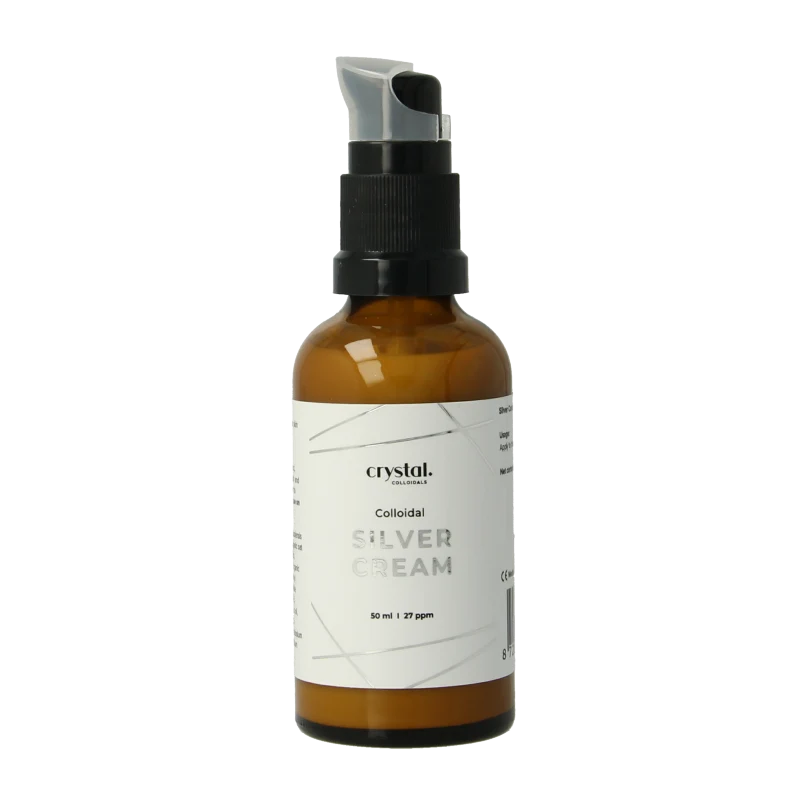 Crystal Colloidaal zilver creme 50 Milliliter