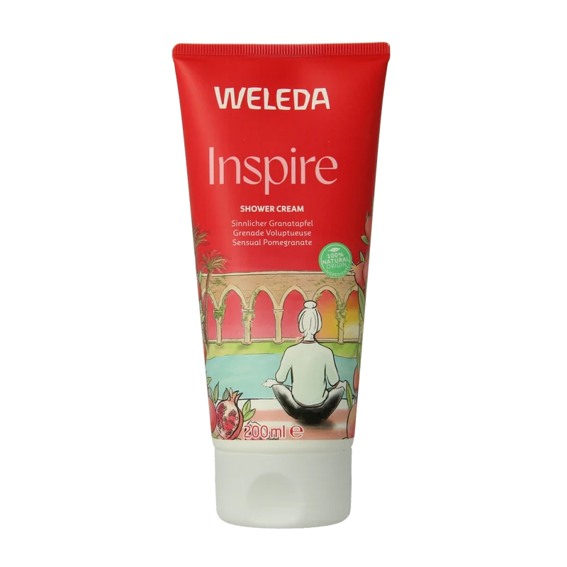 Weleda Inspire douchecreme 200.00 Milliliter