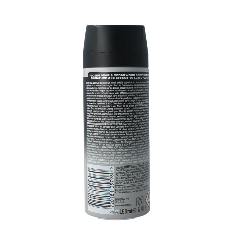 AXE Anti perspirant black 150.00 Milliliter