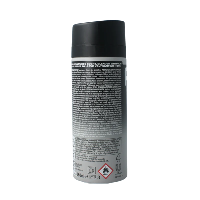 AXE Anti perspirant black 150.00 Milliliter