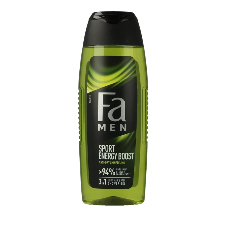 FA Men douchegel sport energy boost 250.00 Milliliter