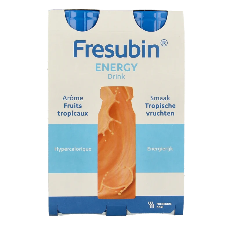 Fresubin Energy drink tropische vruchten 200ml 4.00 Stuks