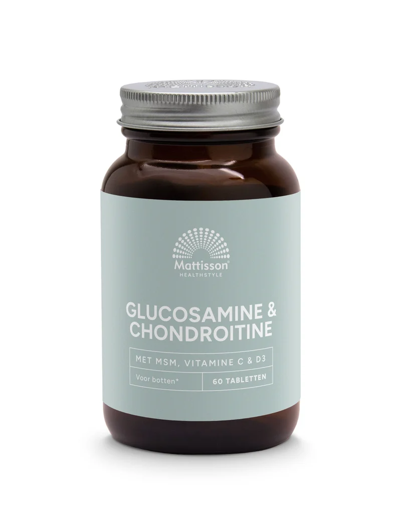 Mattisson Glucosamine chondroitine met MSM, vitamine C & D3 60.00 Tabletten