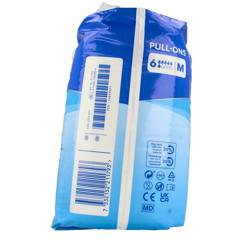 Attends Pull-ons 6 maat M 18 Stuks