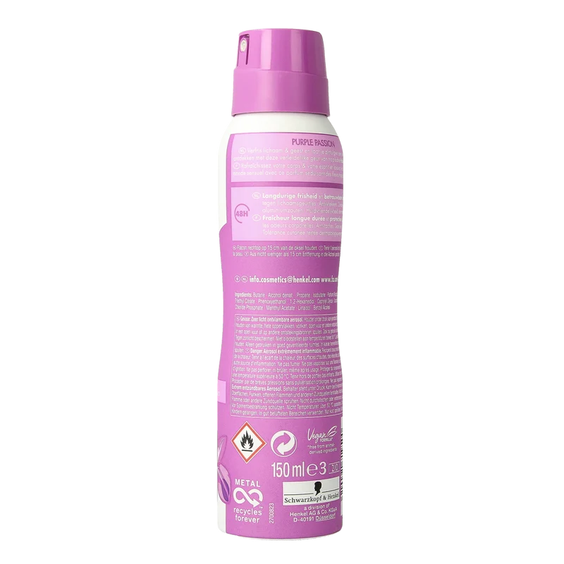 FA Deodorant spray purple passion 150.00 Milliliter