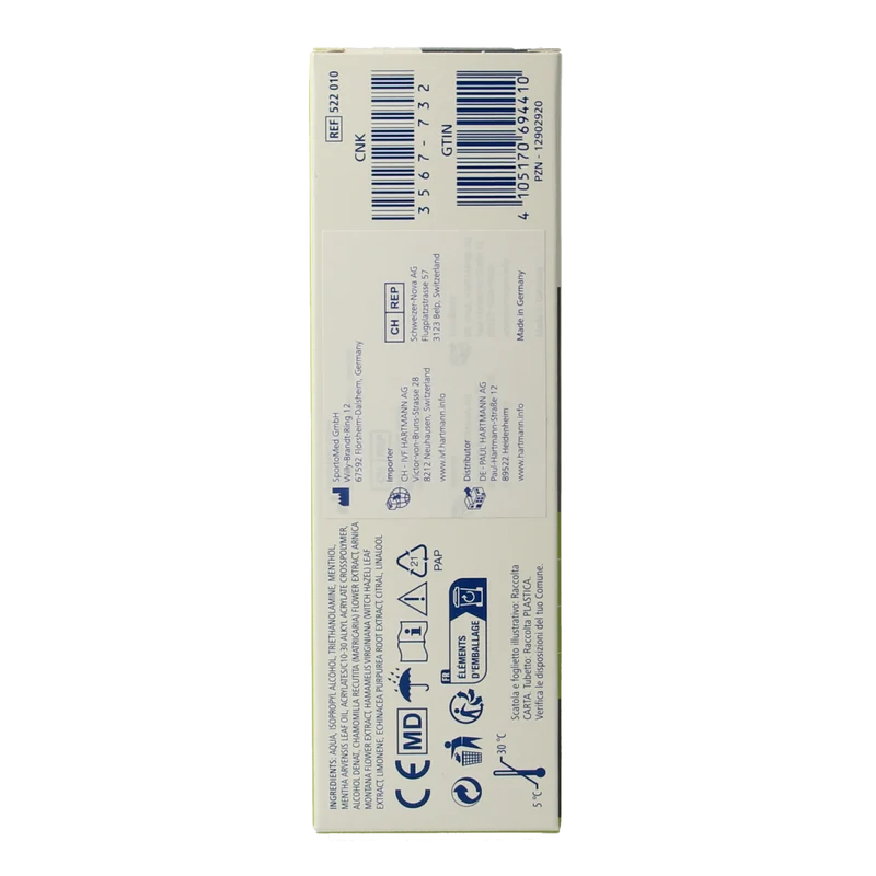 Dermaplast Active cool gel 100.00 Milliliter