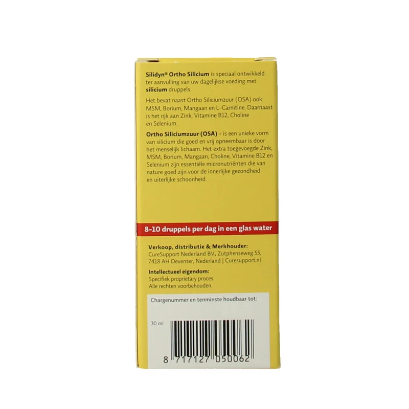 Silidyn Ortho silicium druppels 30.00 Milliliter