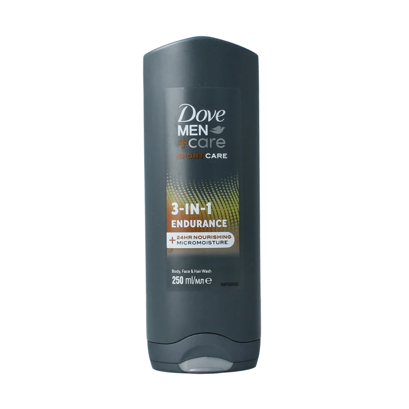Dove Shower men + care sport endurance 3 in 1 250.00 Milliliter