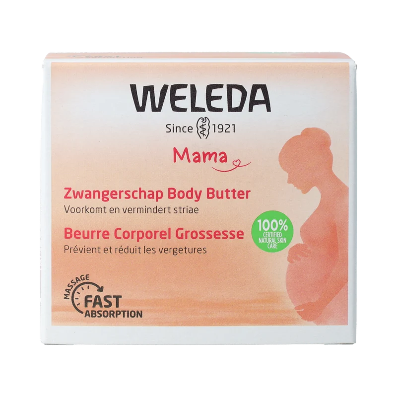 Weleda Body butter zwangerschap 150.00 Milliliter