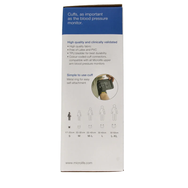 Microlife Manchet soft bovenarm maat S (17-22) 1 Stuks
