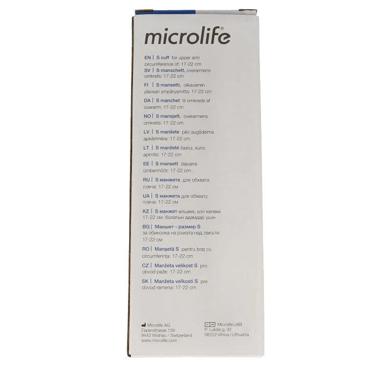 Microlife Manchet soft bovenarm maat S (17-22) 1 Stuks