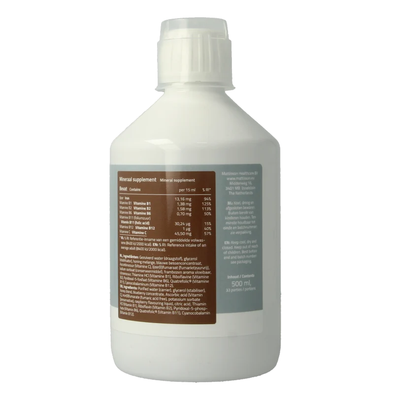Mattisson Ferro vloeibaar ijzer 500 Milliliter