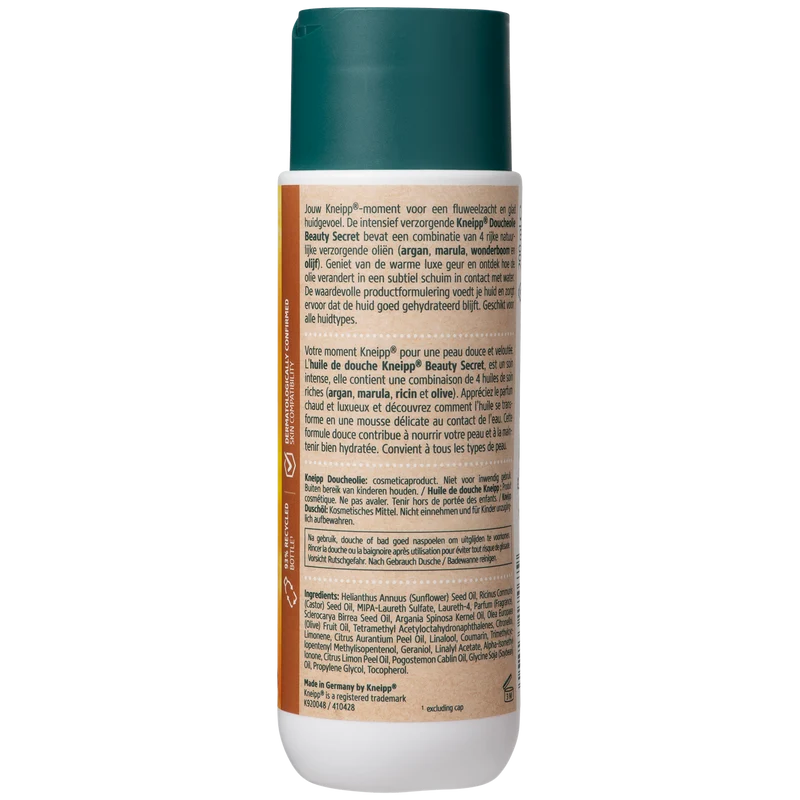 Kneipp Doucheolie Beauty Secret 200.00 Milliliter