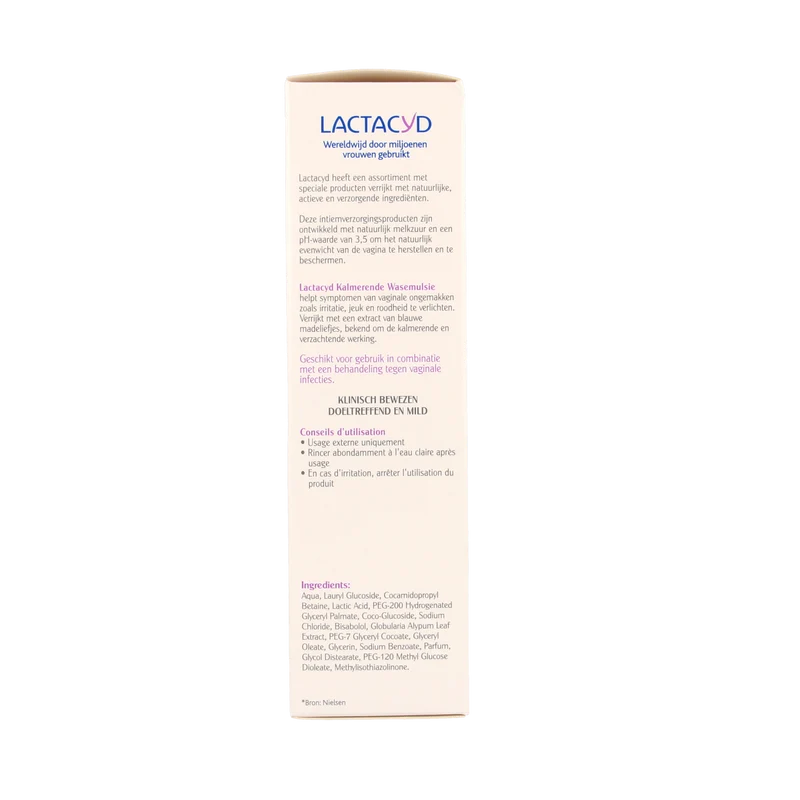 Lactacyd Wasemulsie kalmerend 250.00 Milliliter