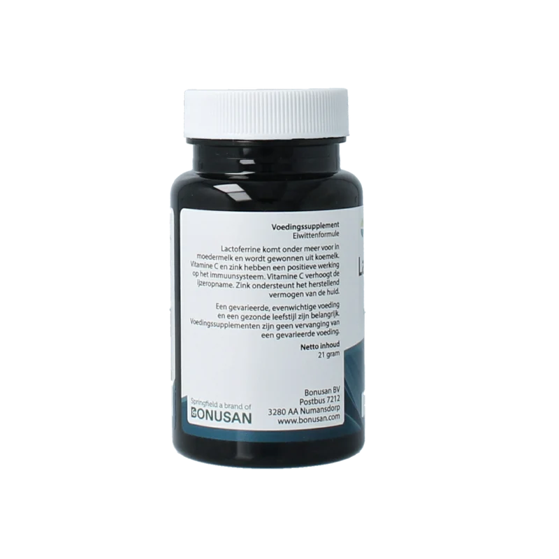 Springfield Lactoferrine 75mg 60.00 Vegetarische capsules
