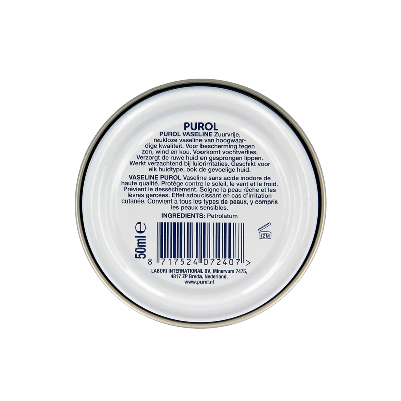 Purol Vaseline blikje 50.00 Milliliter