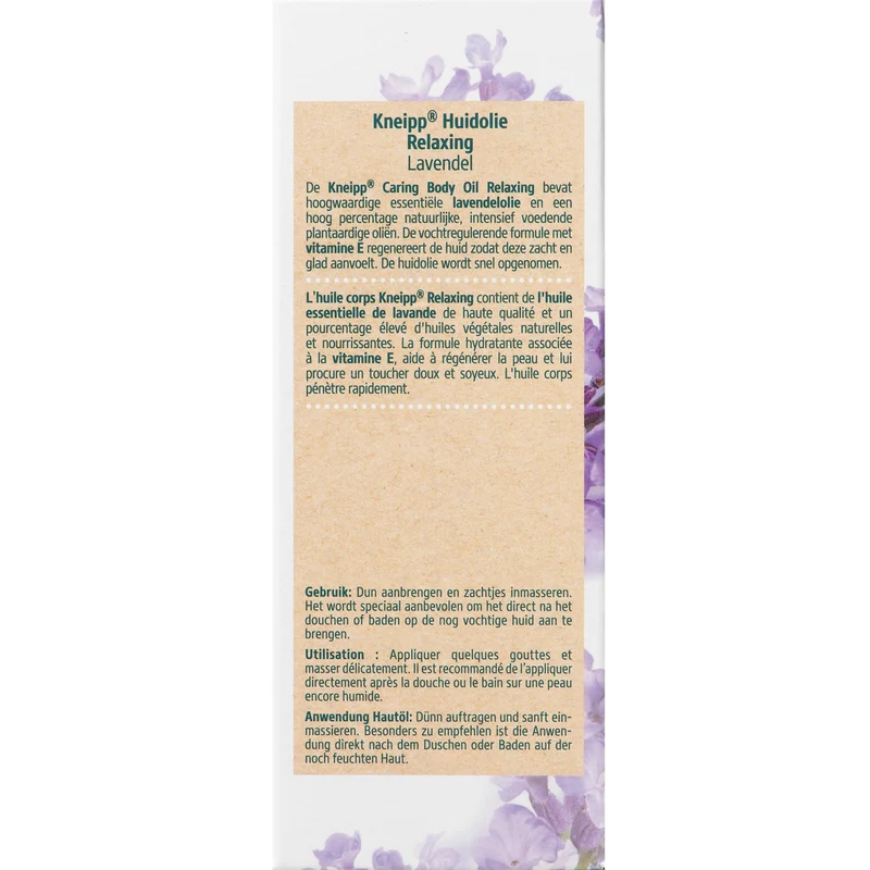 Kneipp Huidolie Relaxing 100.00 Milliliter