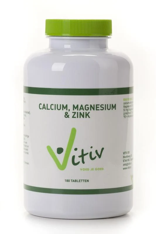 Vitiv Calcium magnesium & zink 180.00 Tabletten