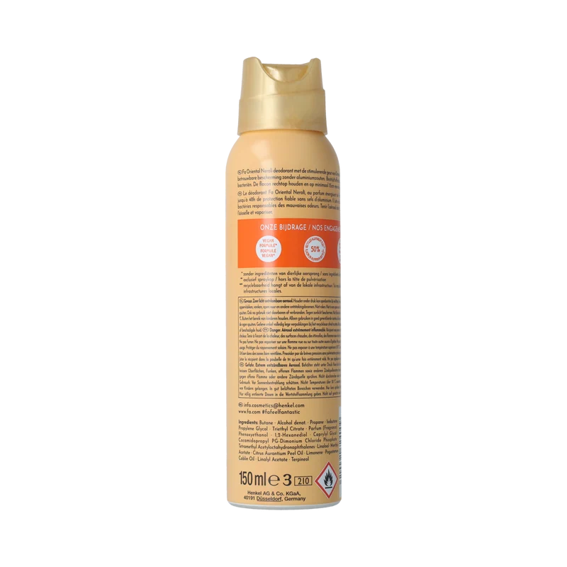 FA Deodorant spray oriental moments 150.00 Milliliter