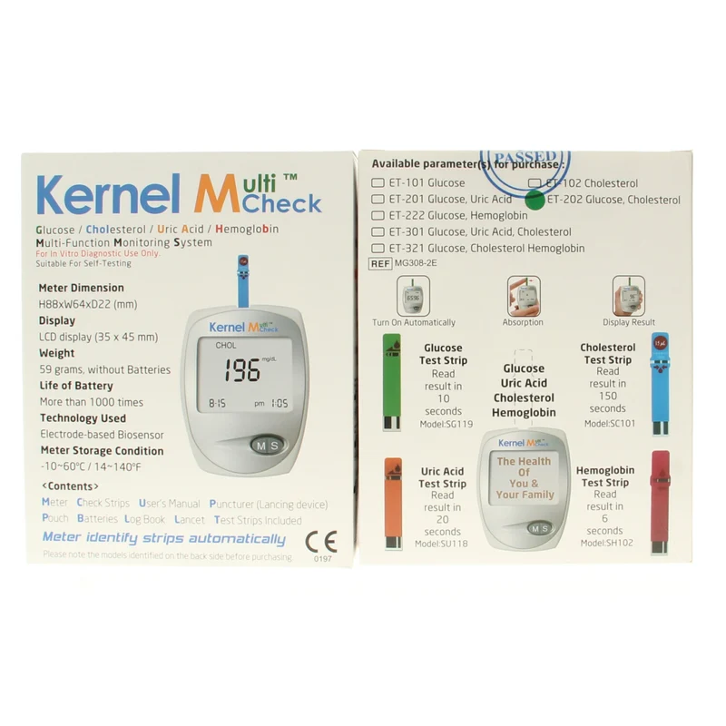Testjezelf.nu Multicheck glucose cholesterol meter 1 Stuks