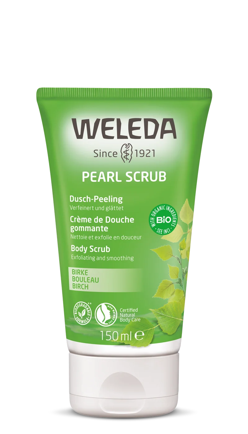 Weleda Berken douche scrub 150.00 Milliliter