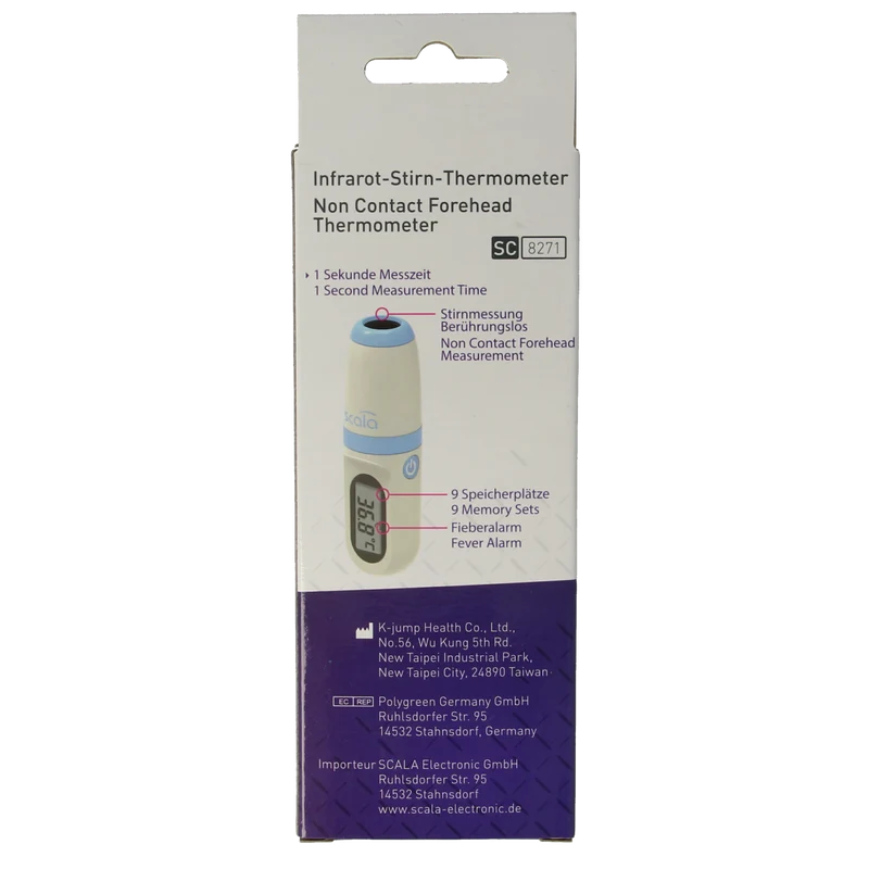 Scala Voorhoofdthermometer SC8721 1.00 Stuks