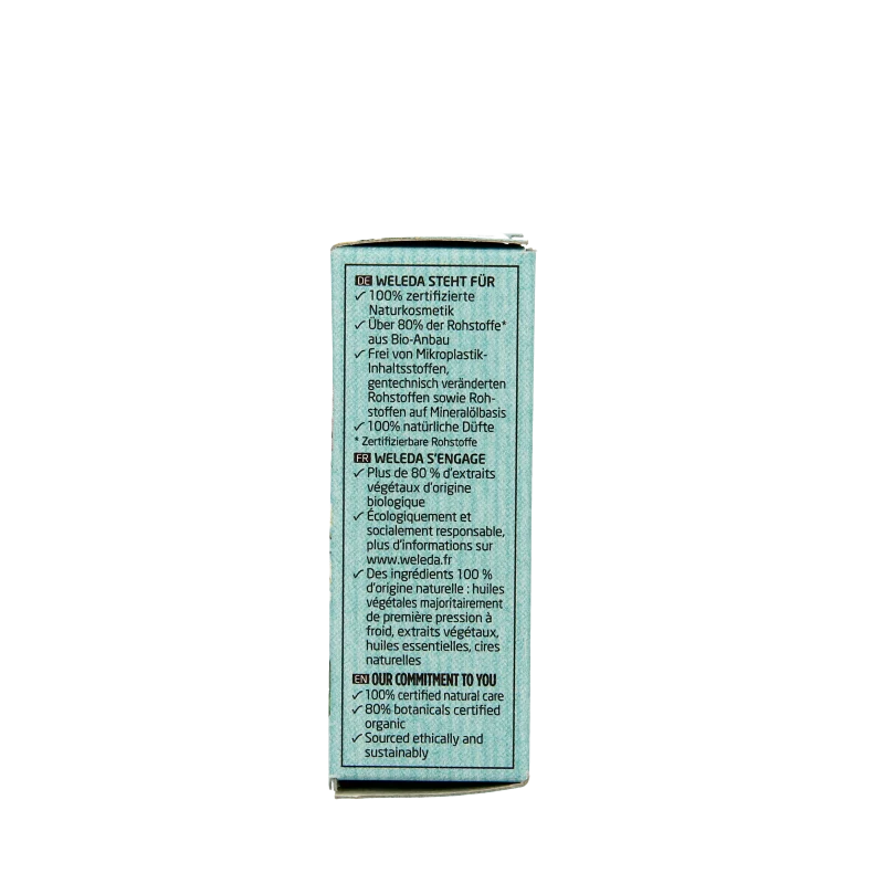 Weleda Shower bar geranium + litsea cubeba 75 Gram