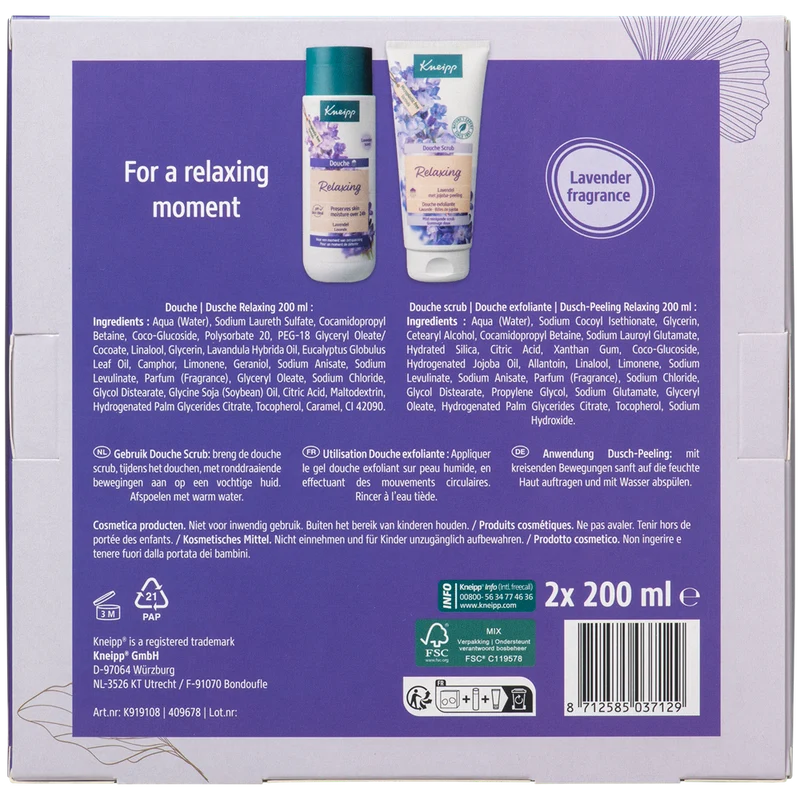 Kneipp Geschenkset Relaxing Favourites 1.00 Set