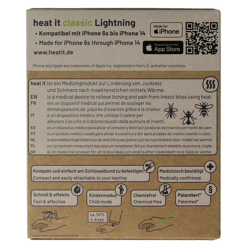 Heat-it Insect bite healer lightning 1.00 Stuks